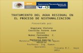 Proceso de nixtamalizacion y tratamiento del  agua de nejayote