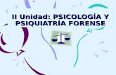 Psicologia y psiquiatría forense