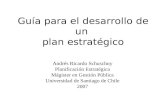 Clase 7 Guía para el Desarrollo de un Plan Estrategico