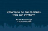 Desarrollo de Aplicaciones Web con Symfony 5/10/2011