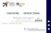 Coaching operacional ponencia I congreso coaching msv v5