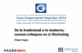Foro Impulsa Popular 2014 "Enfoques" - Felipe Pagés