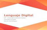Lenguaje Digital - Clase 1