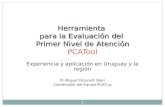 Comunicacion sobre el impacto de la Herramienta PCAT en Argentina, Brasil y Uruguay/Congreso Provincial de APS Bs As