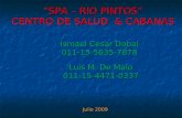 Presentacion Spa Rio Pintos Spa & CabañAs