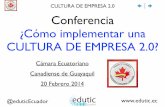 Social Business-Cultura-Empresa-2.0-EduticEcuador