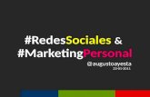 Redes Sociales y Marketing Personal