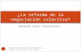 La reforma de la negociación colectiva. 20.5.2011. Sevilla.