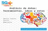 Análisis de datos: herramientas, ideas y retos