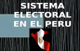 Sistema electoral en el peru