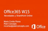 Maratón SharePoint: Office365 wave 15
