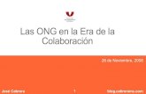 Las ONG en la Era de la Colaboracion
