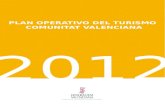 Plan Operativo del Turismo de la Comunitat Valenciana 2012