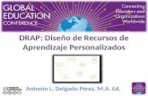 DRAP: Diseño de Recursos de Aprendizaje Personalizados