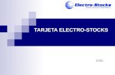 TARJETA CLIENTES GRUPO ELECTRO STOCKS