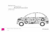 Balance sector Automoción 2012