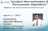 4 HERRAMIENTAS DE PERSUASIÓN HIPNÓTICA