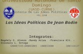 Las Ideas Políticas de Jean Bodin