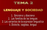Tema 2. lenguaje y sociedad