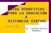 Guía didáctica para cursos virtuales