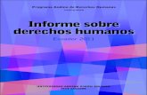 Informe sobre DDHH - Universidad Andina
