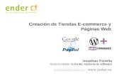 Creación de tiendas woo commerce y páginas web - Ender, Factoría de Software