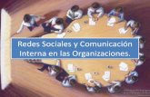 Redes sociales y comunicación interna en las organizaciones (EASP sep 2013)