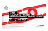 Taller #EleccionesyRedes: Comunicación Política en Redes Sociales (Parte 1)