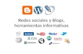 Redes sociales y blogs, herramientas informativas