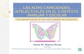 LAS ALTAS CAPACIDADES INTELECTUALES EN EL CONTEXTO ESCOLAR Y FAMILIAR
