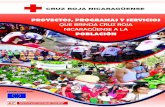 Proyectos, Programas y Servicios que brinda Cruz Roja Nicaragüense