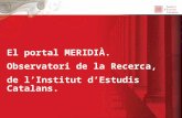 Presentació pública de Meridià (maig de 2008) [català]
