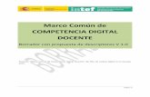 Marco Común de COMPETENCIA DIGITAL DOCENTE (Borrador)