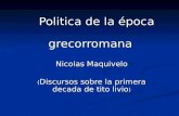 Nicolas maquiavelo. historia de las ideas politicas