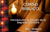 Curso Biblico Introduccion I