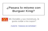 Pasara Lo Mismo Con Burger King