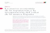 La nueva economía de la reputación y la recuperación del valor de la marca España