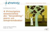 4 Principios de branding para emprendedores