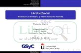 LibreGeoSocial at SIMO network 2010