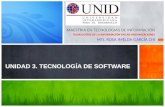 Unidad 3. tecnología de software metodologias de desarrollo de software