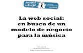 La web social: en busca de un modelo de negocio para la música