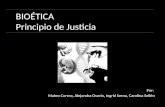 Bioética - Principio de Justicia