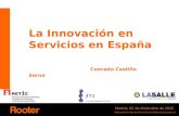 La Innovación en Servicios en España