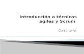 Introducción a Técnicas Agiles y Scrum  : Dia 1