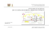 Analisis Funcional de Un Espacio Forma Arquitectonico
