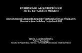 EL PATRIMONIO ARQUITECTÓNICO DEL ESTADO DE MÉXICO - Dr. René Lauro Sánchez Vértiz Ruiz