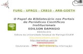 Papel bibliotecarios Portal Periodicos 2013