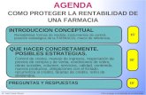 Rentabilidad de la Farmacia. Dr. Juan  Carlos Camera