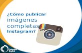 Como publicar imagenes completas en instagram