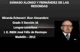 Dámaso Alonso y Fernández de las Redondas